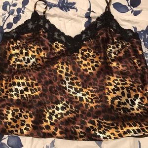 VS leopard camisole